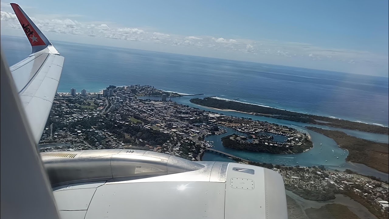 Takeoff from Gold Coast Airport | Jetstar | Airbus A321neo