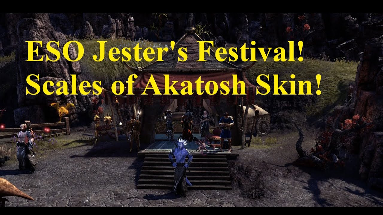 ESO Jester's Festival 2022 Scales of Akatosh Skin