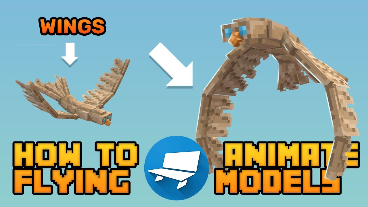 Realistic Flying Animation with Blockbench in under 15 minutes
