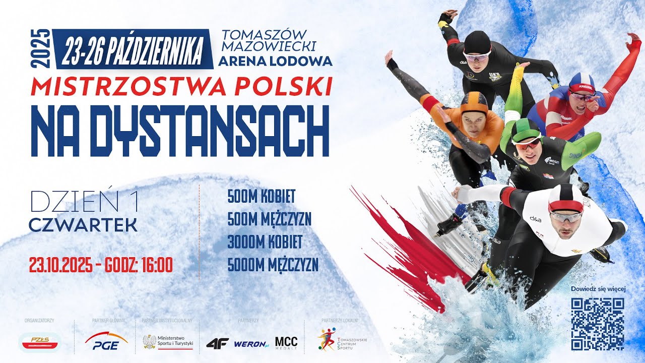 Mistrzostwa Polski na Dystansach - Tomasz&oacute;w Mazowiecki / LIVE / Dzień 1 [23.10.2025]