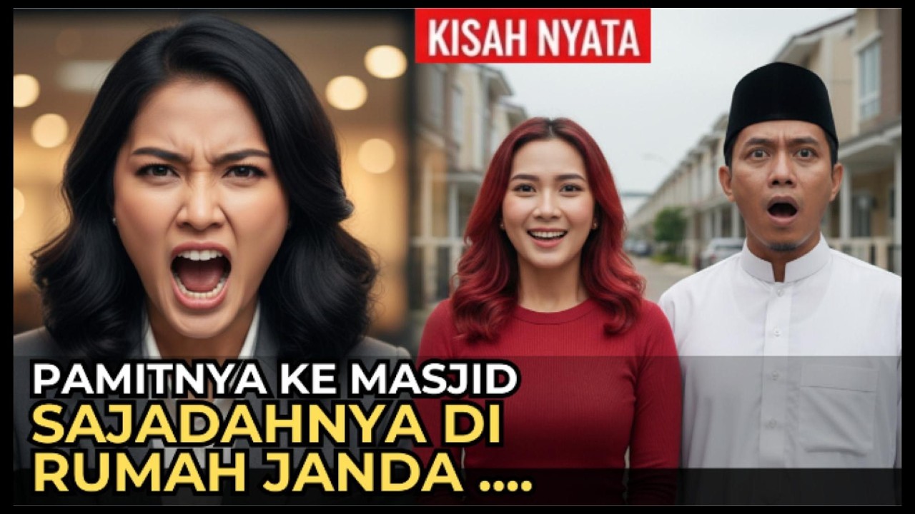 🔴 KARMA KONTAN SUAMI MUNAFIK! PAMIT TARAWIH TEMUI JANDA, BALASAN ISTRI SAH BIKIN MERINDING