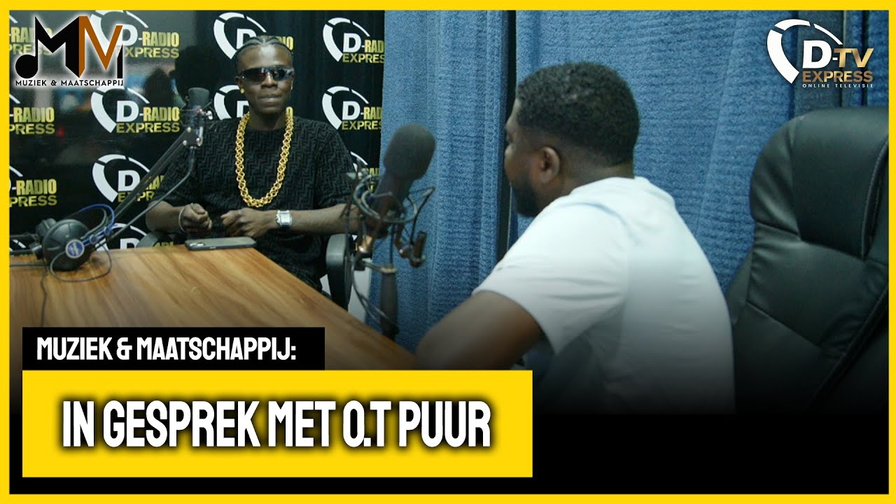🎤🏙️ Muziek & Maatschappij • Damaru in gesprek met O.T PUUR (Suriname)
