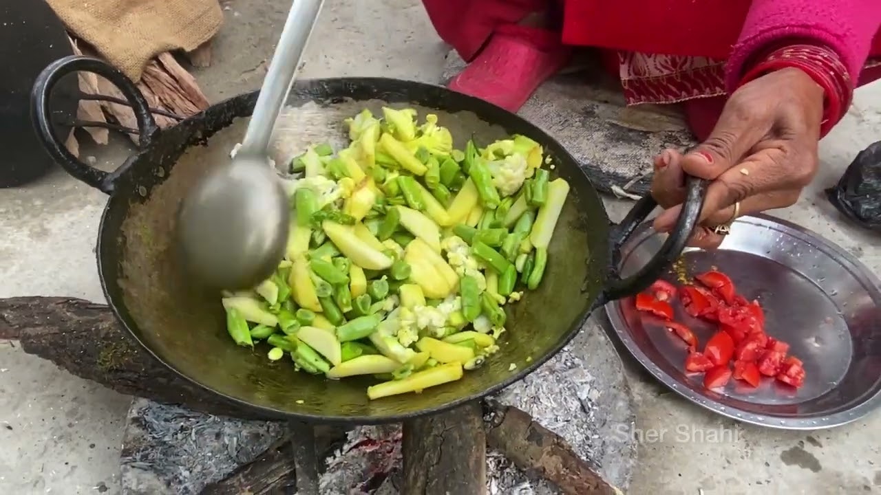 Traditional Millet Bread Cooking by a Mother in Far-Western Nepal