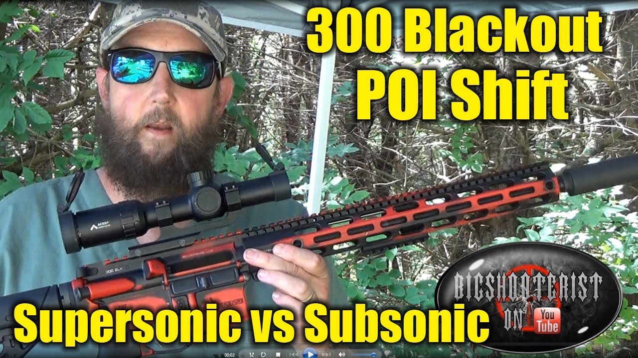 300 Blackout POI Shift