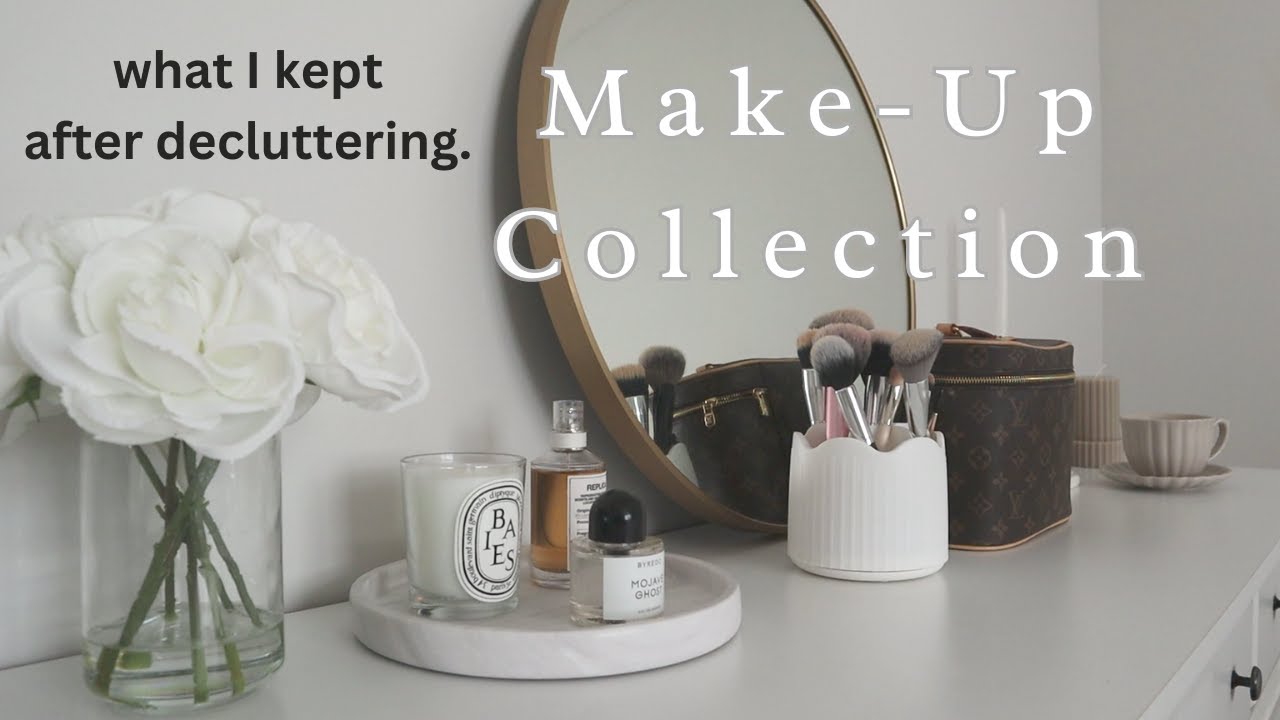 What Make-up Did I Keep After DECLUTTERING? ✨ 💄 💗  \\ Make-up Collection 2024