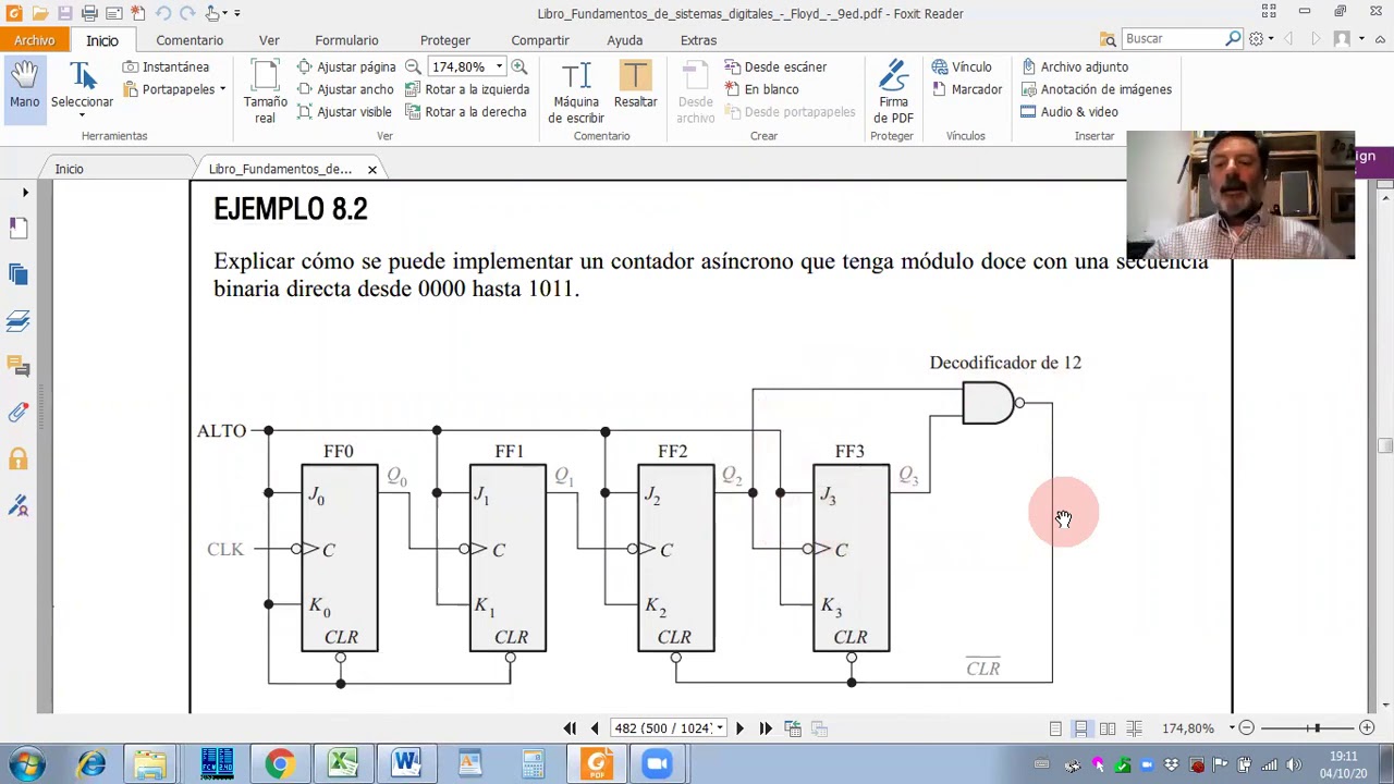 Técnicas Digitales 71  - Contadores asíncronos y síncronos