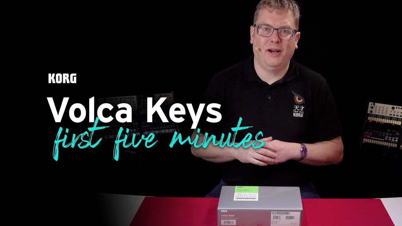 Get started with Volca Keys - your first five minutes