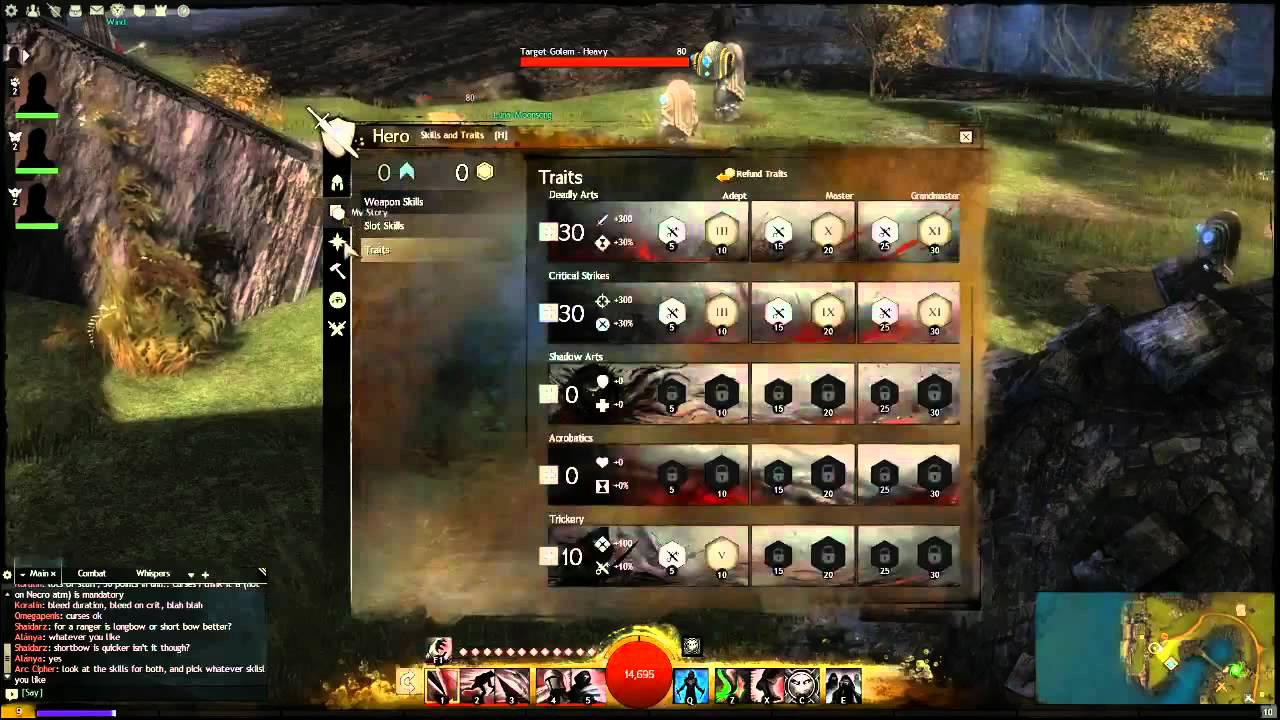 Guild Wars 2 - Assassin Thief PVP build