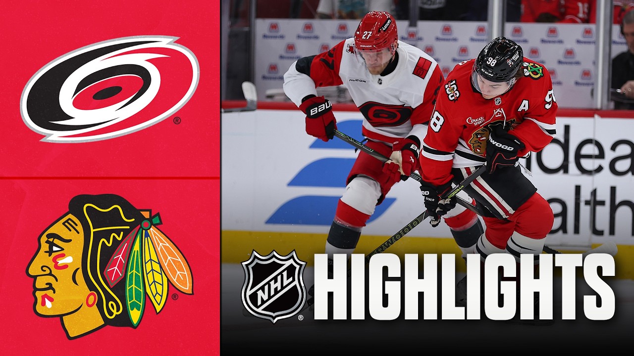 Hurricanes vs. Blackhawks | NHL Highlights | April 09, 2026
