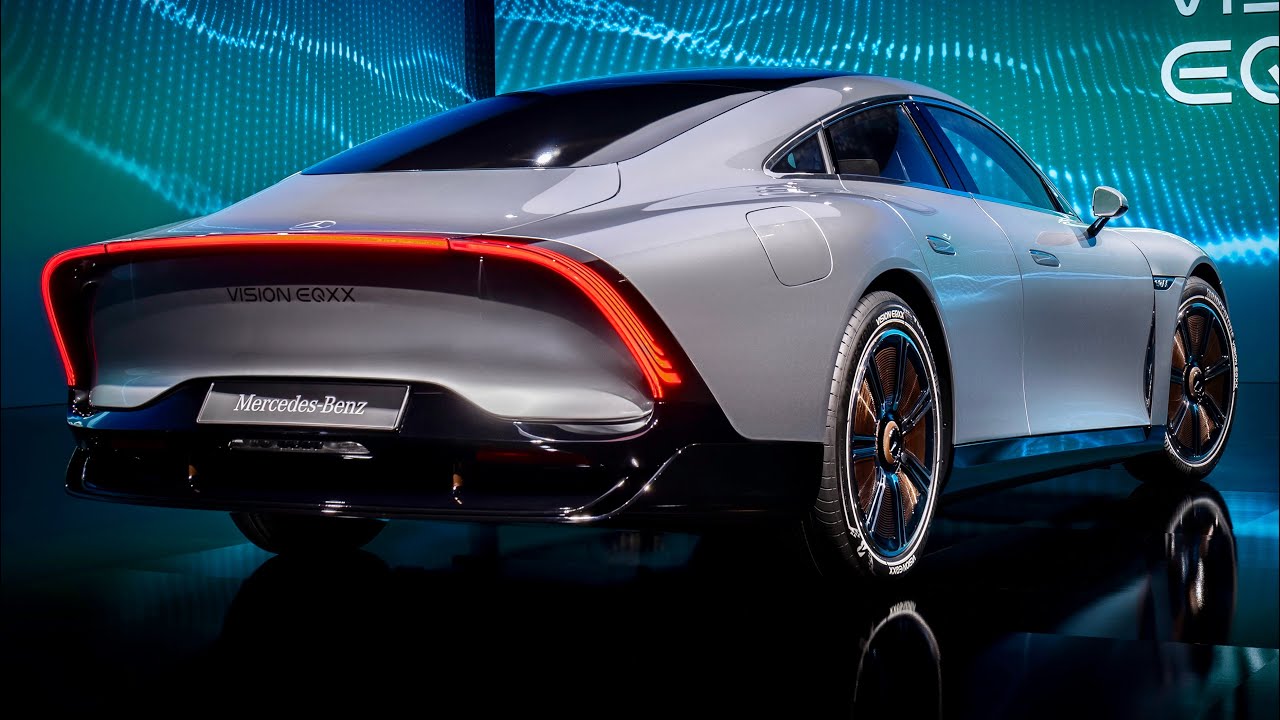 New MERCEDES Vision EQXX 2022 - FIRST LOOK exterior & interior (CRAZY EV with 1000km range)