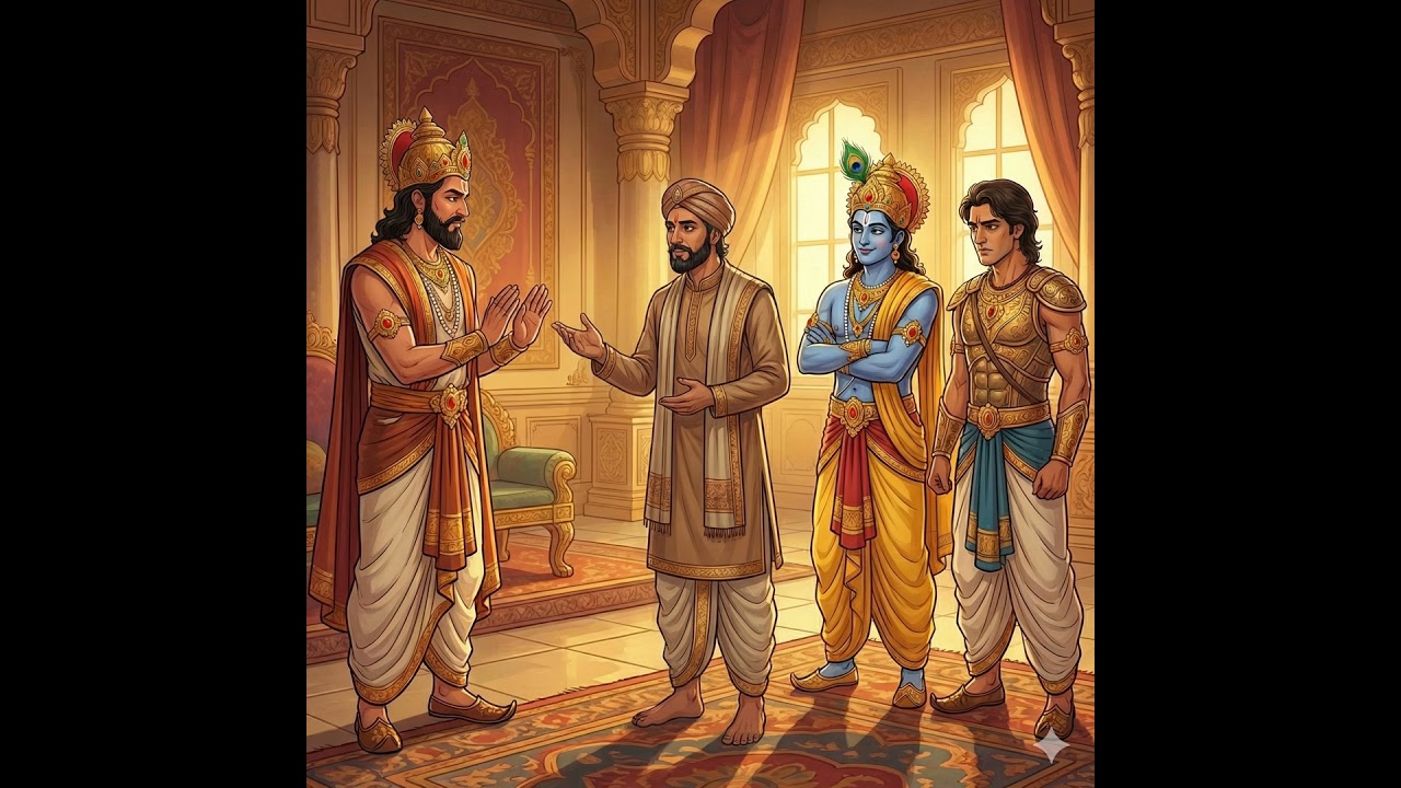 48. Dhritarashtra’s Diplomatic Trap: Sanjay’s Message of Peace (Sanjayayan Parva)