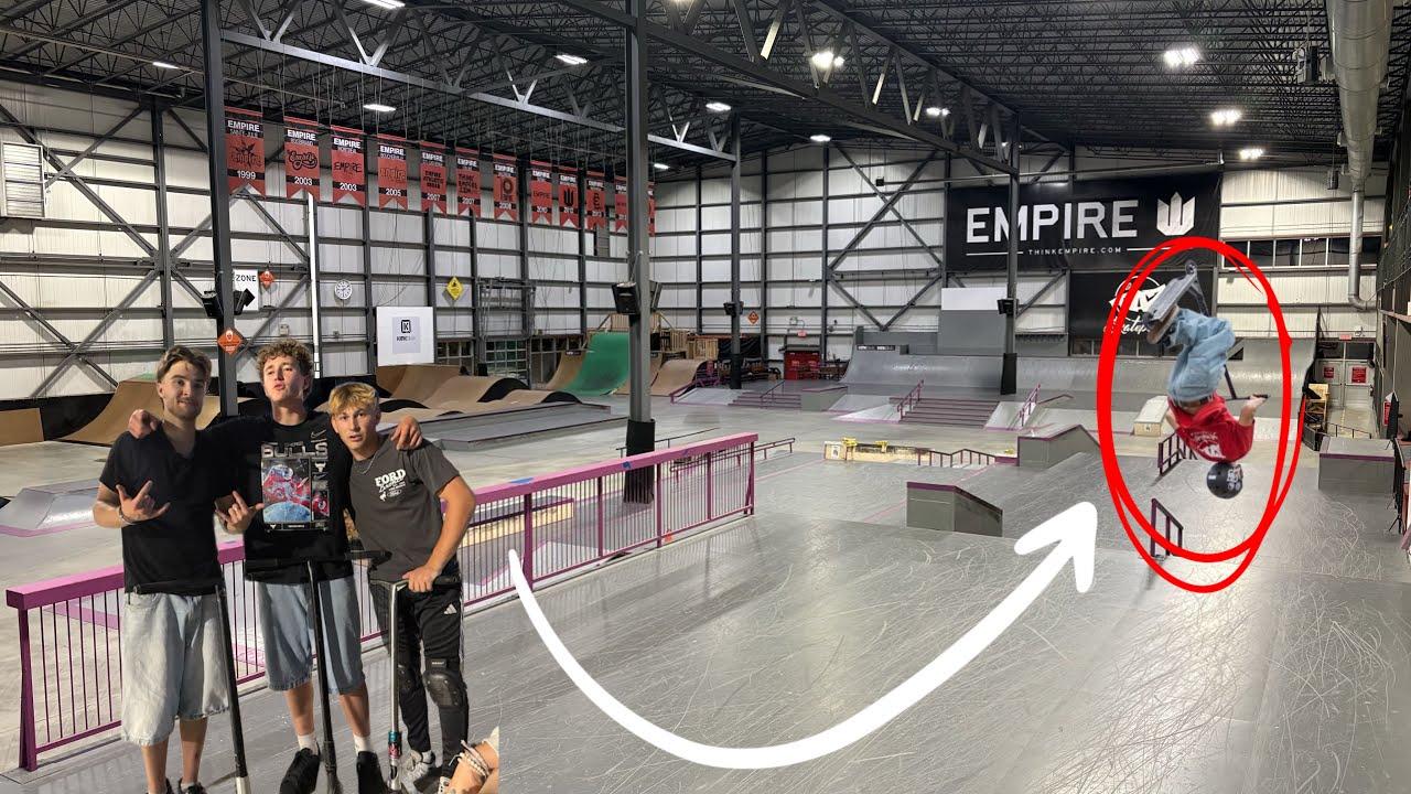 SEUL DANS LE PLUS GRAND SKATEPARK INTÉRIEUR DU CANADA!!!