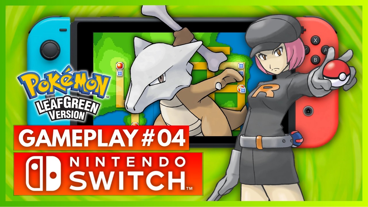 🟢 JOGANDO POKÉMON LEAF GREEN (Fire Red) no NINTENDO SWITCH 2! | CONTINUANDO A JORNADA! #04
