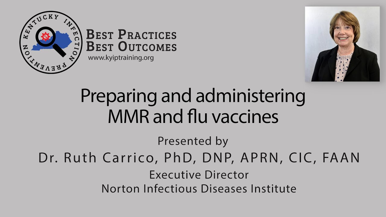 Preparing and administering MMR and flu Vaccines: A Jefferson County Public Schools (JCPS) Tutorial