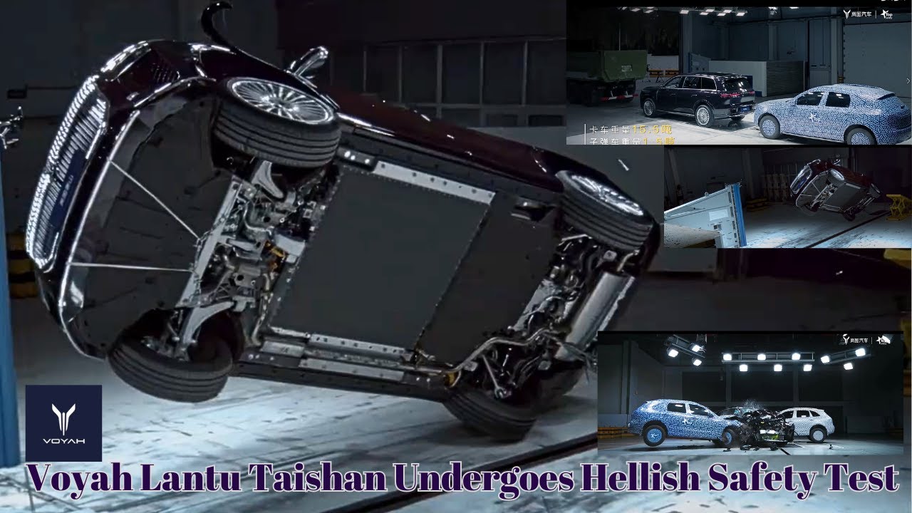 Voyah Lantu Taishan проходит адское испытание на безопасность. Пройдёт ли оно?