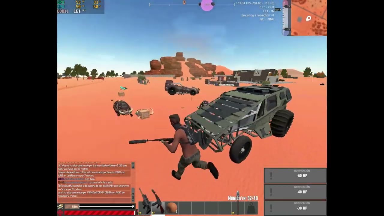 Juega hurtworld v2 - VIPNEWYORK01 - pvp#14 - 1.199 horas - x6 - server STR