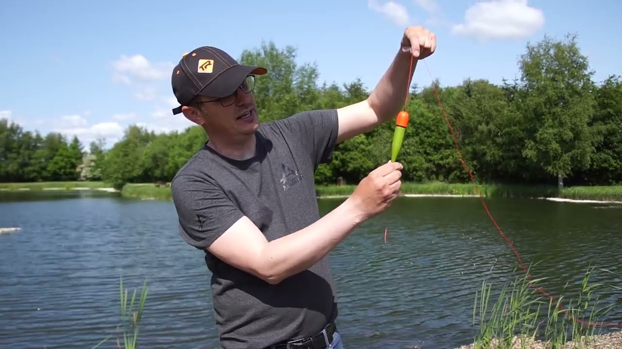 Stør fiskeri med flåd i Herning Fiskepark