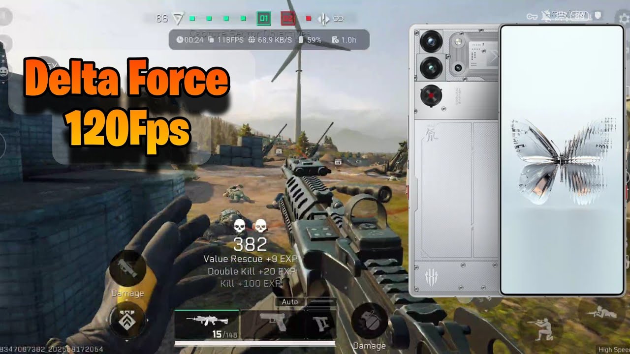  Delta force mobile with Redmagic 10 pro 🔥