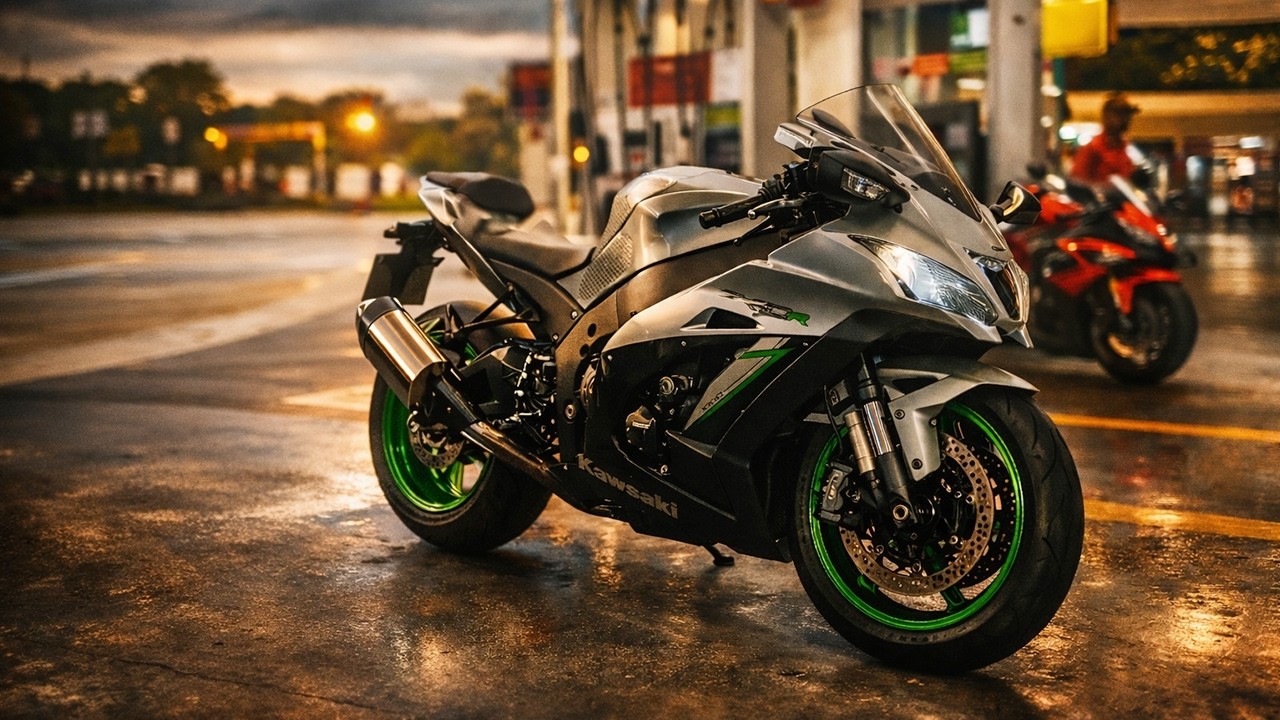 ADEUS S1000RR E BEM VINDA ZX-10r!