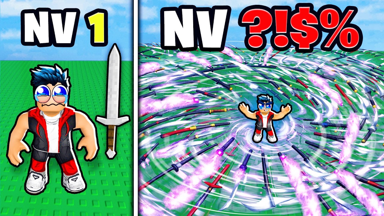 J’ai utilisé la CHANCE MAX pour obtenir les ÉPÉES LES PLUS PUISSANTES dans Roblox Untitled Melee RNG
