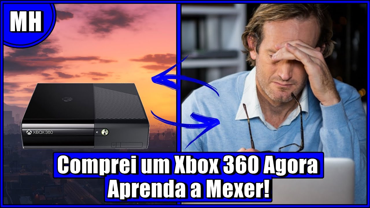 Comprei um Xbox 360 em 2021, Aprenda a Mexer! (Simples|Fácil)