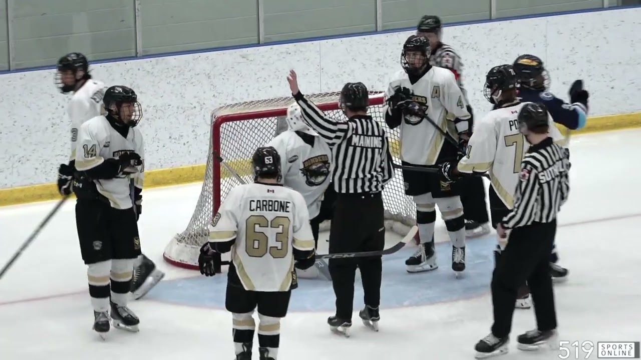 GOHL - Caledon Bombers vs Port Colborne Sailors