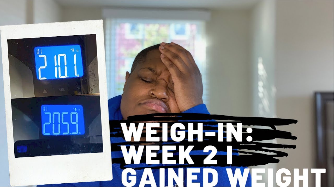 Weight Loss Journey 2021| Weigh-In Week 2 - I Gained Weight!!