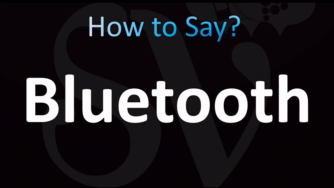 How to Pronounce Bluetooth (CORRECTLY!)