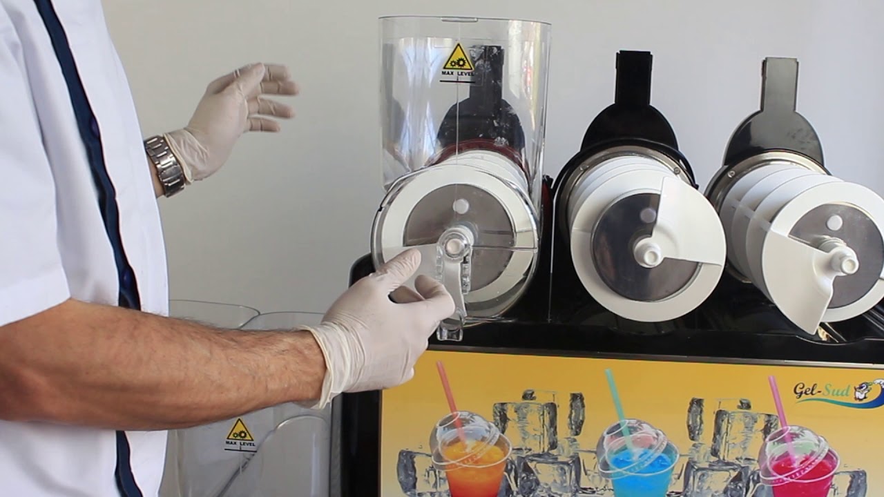 Mise en service d'une machine à granité