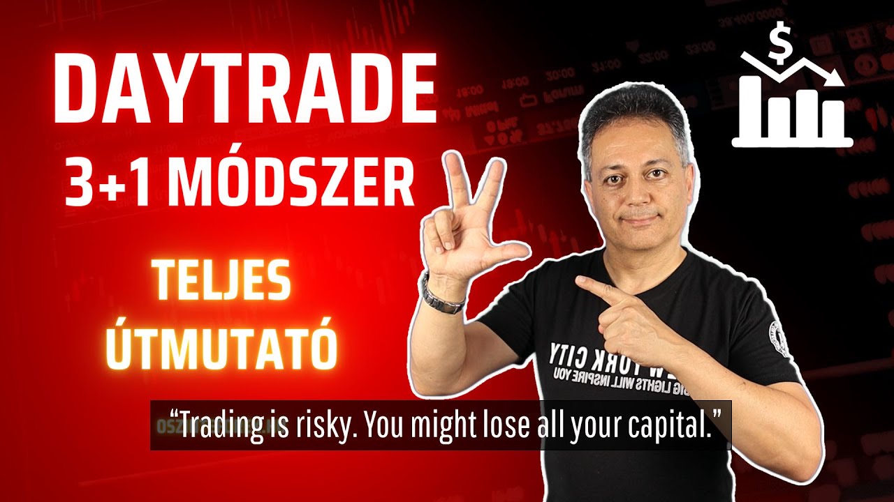 Daytrade technikák - 3 + 1 módszer