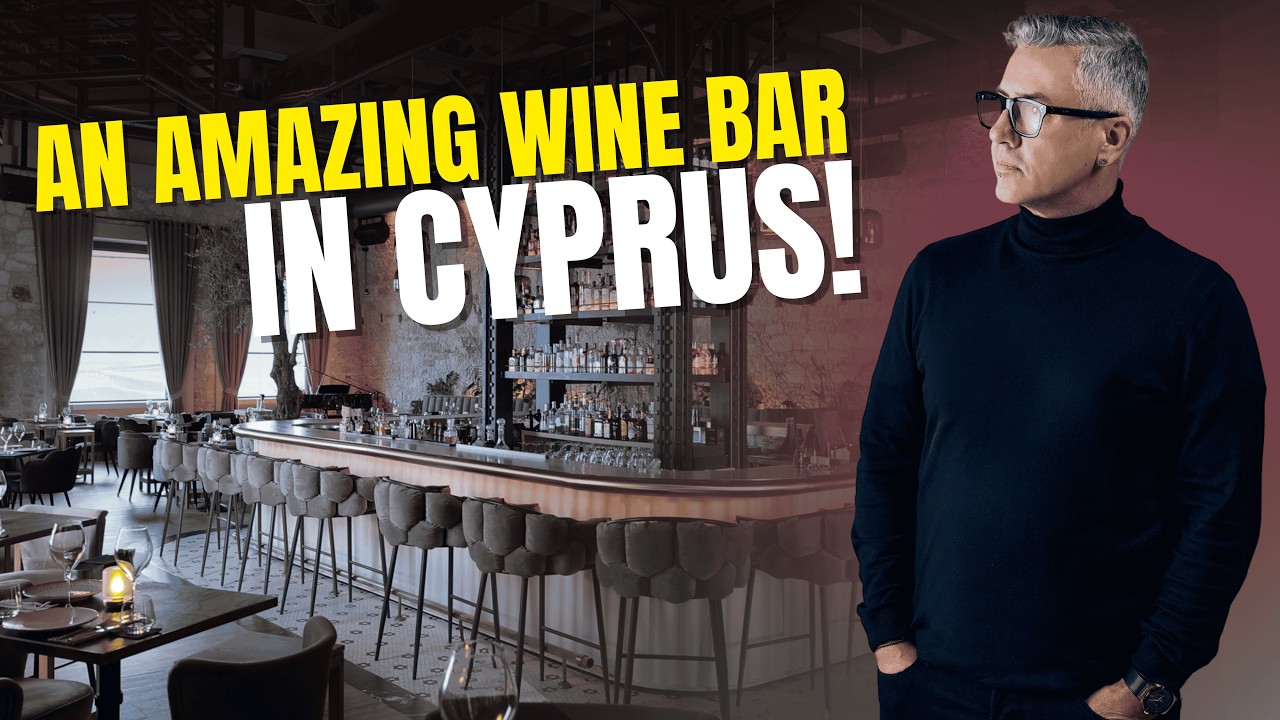 Touring Ethos Wine Bar-Restaurant in Cyprus!