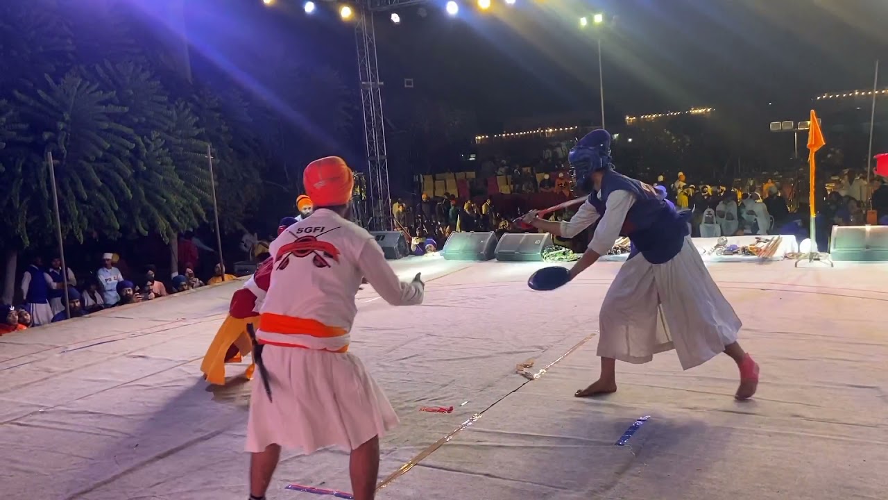 GATK Stick Fari fight competition in patiala Punjab .SGFi rule regulations/ SGGSWU  v/s moga team