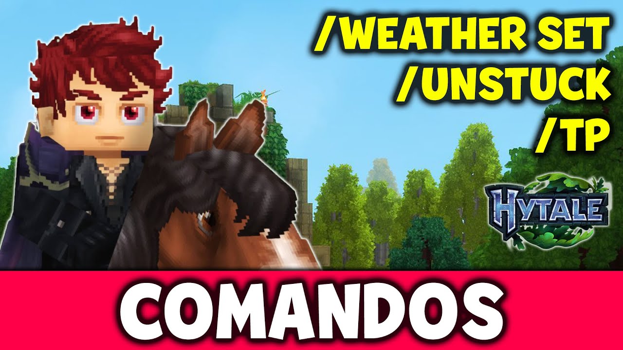 ✅ Hytale Command Guide (Spanish)