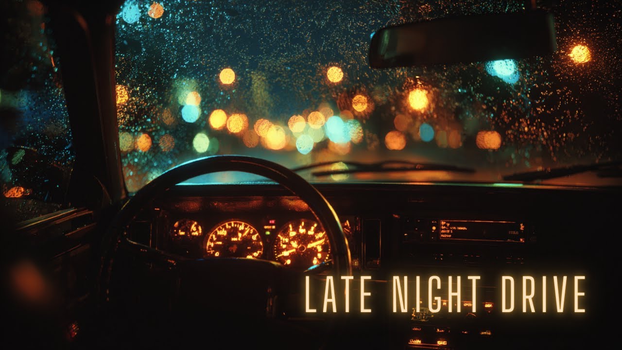Rainy Late Night Drive 🌙 90s Instrumental Nostalgia for Driving, Focus, & Relaxation (1 Hour)