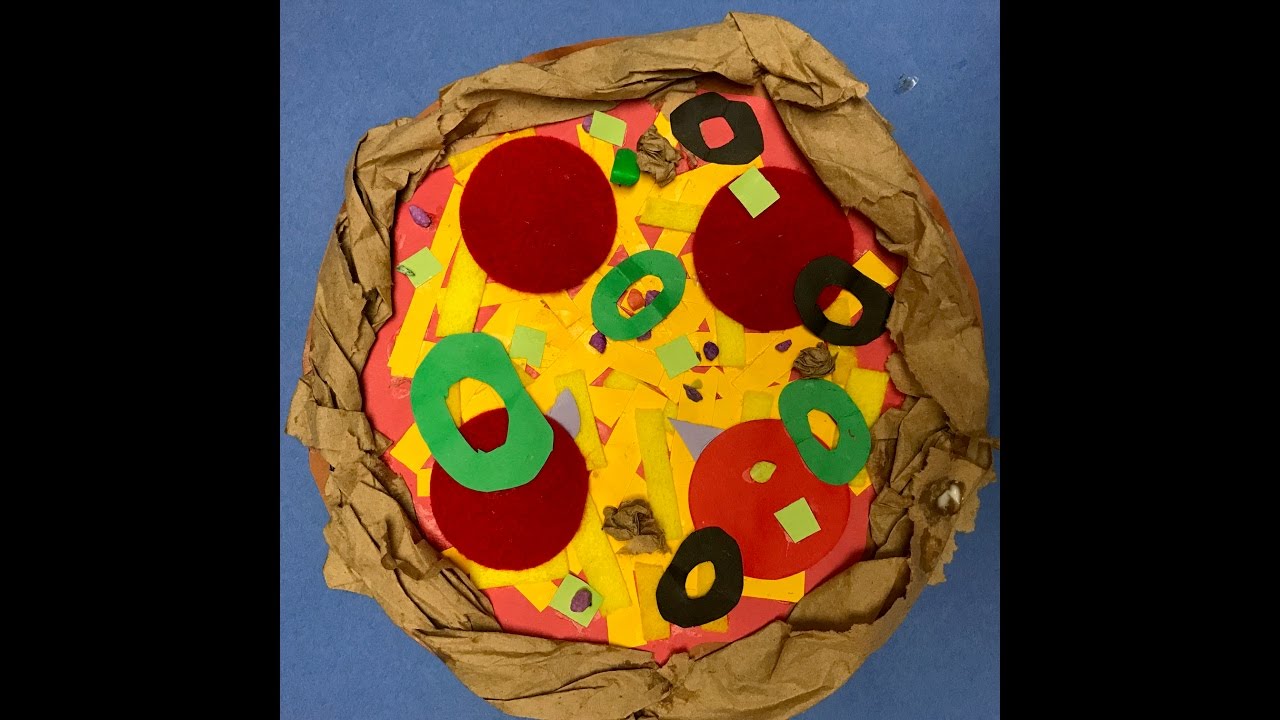 pizza art project for kids