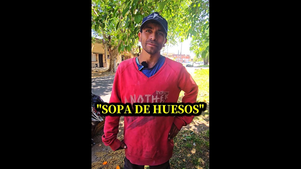 Solo tenían para cenar una SOPA DE HUESOS🥺​😢​