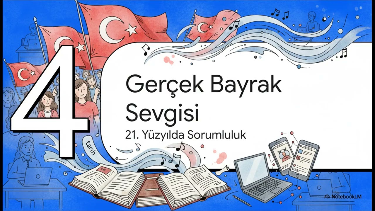 İlk Ders için Bayrak Sevgisi ve Saygısı: 