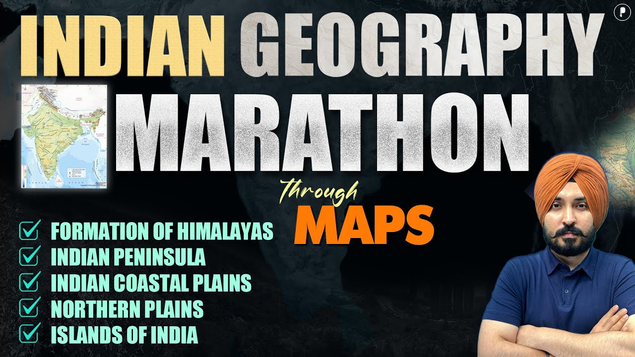 Complete Indian Geography Through Maps | Indian Geography Marathon