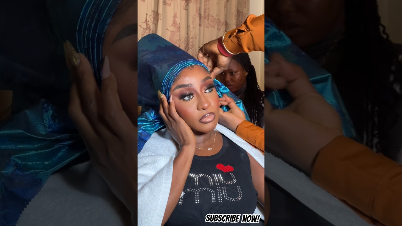 INI EDO ( GELE TUTORIAL )✨✨✨ #geletutorial #howtotiegele #trending #youtubemadeforyou #ennygelecraft