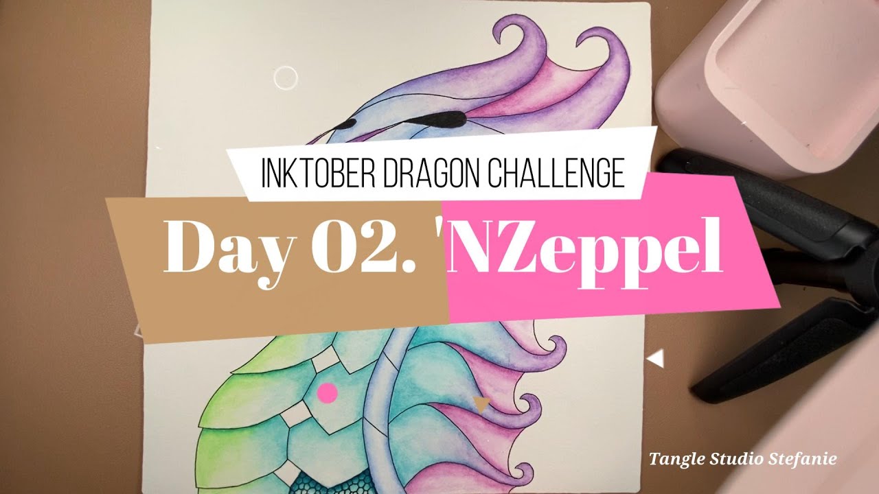 Inktober Dragon Challenge - Day 02. 'NZeppel