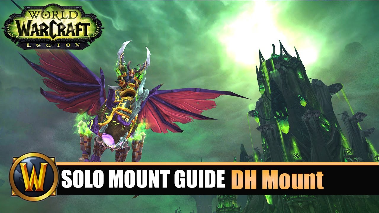 Telars Solo Mount Guide #53 Demonhunter Class Mount (7.2.5)