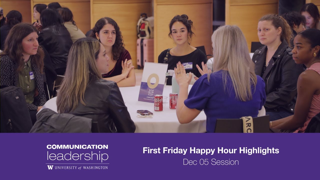 First Friday Happy Hour 2025 | Communication Leadership Community Highlights