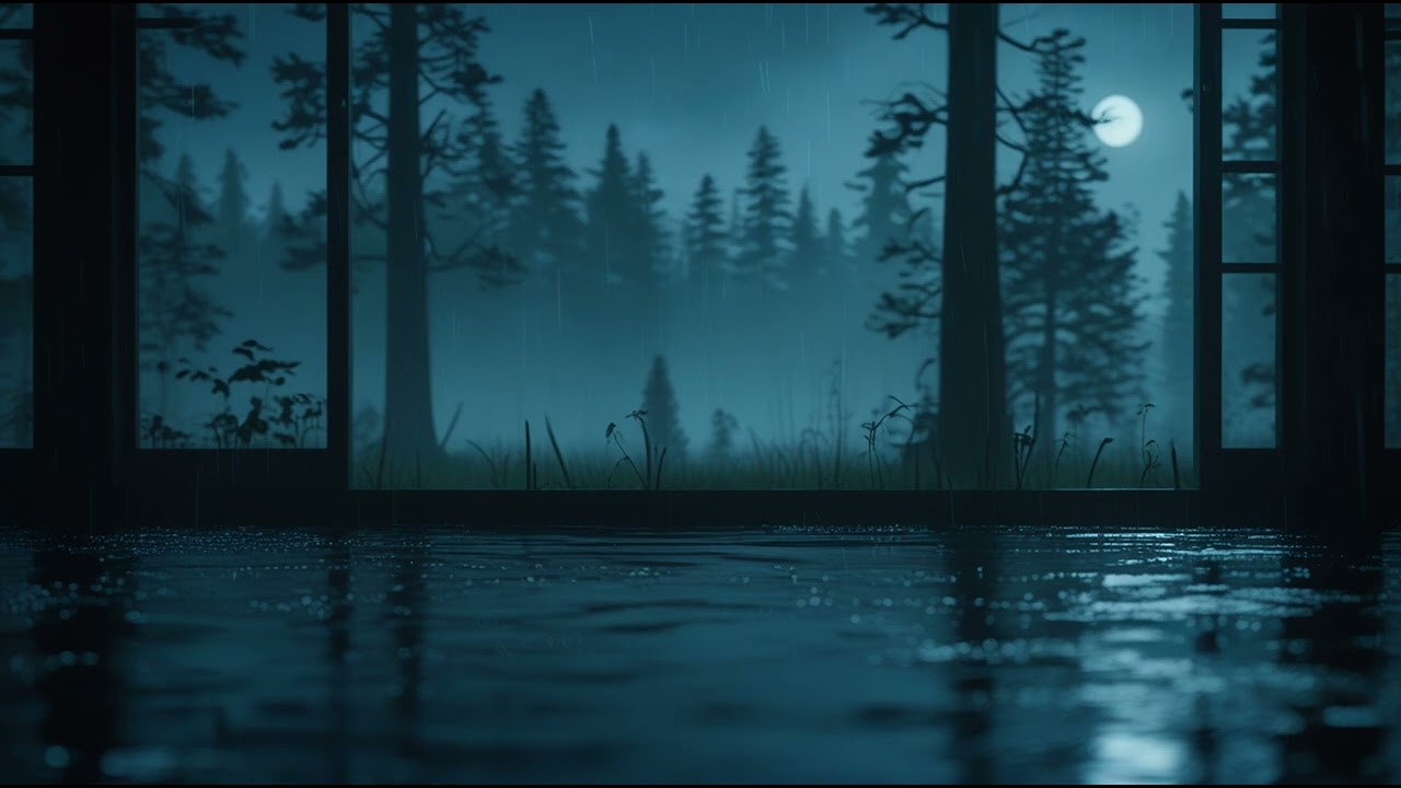 Fall Asleep Fast! Rain & Peaceful Piano Music