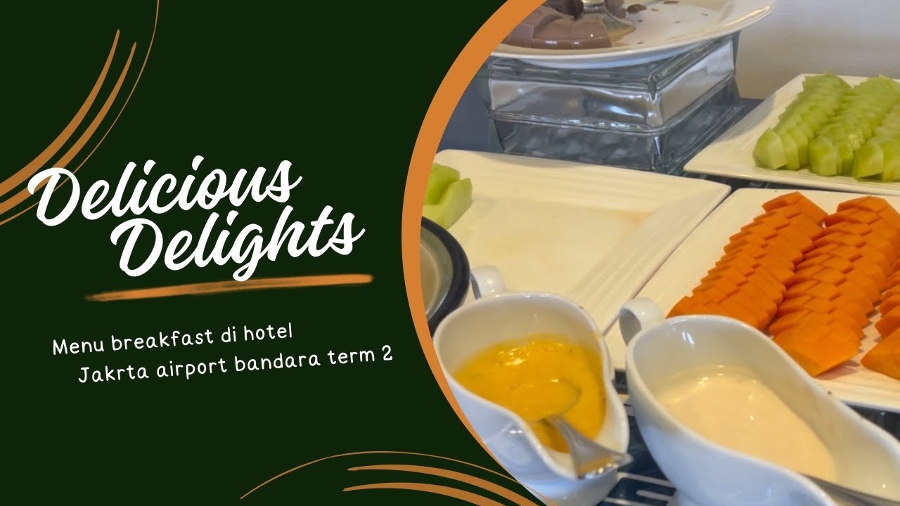 Kali ini sy mau review menu breakfast , di hotel jakarta airport bandara terminal 2