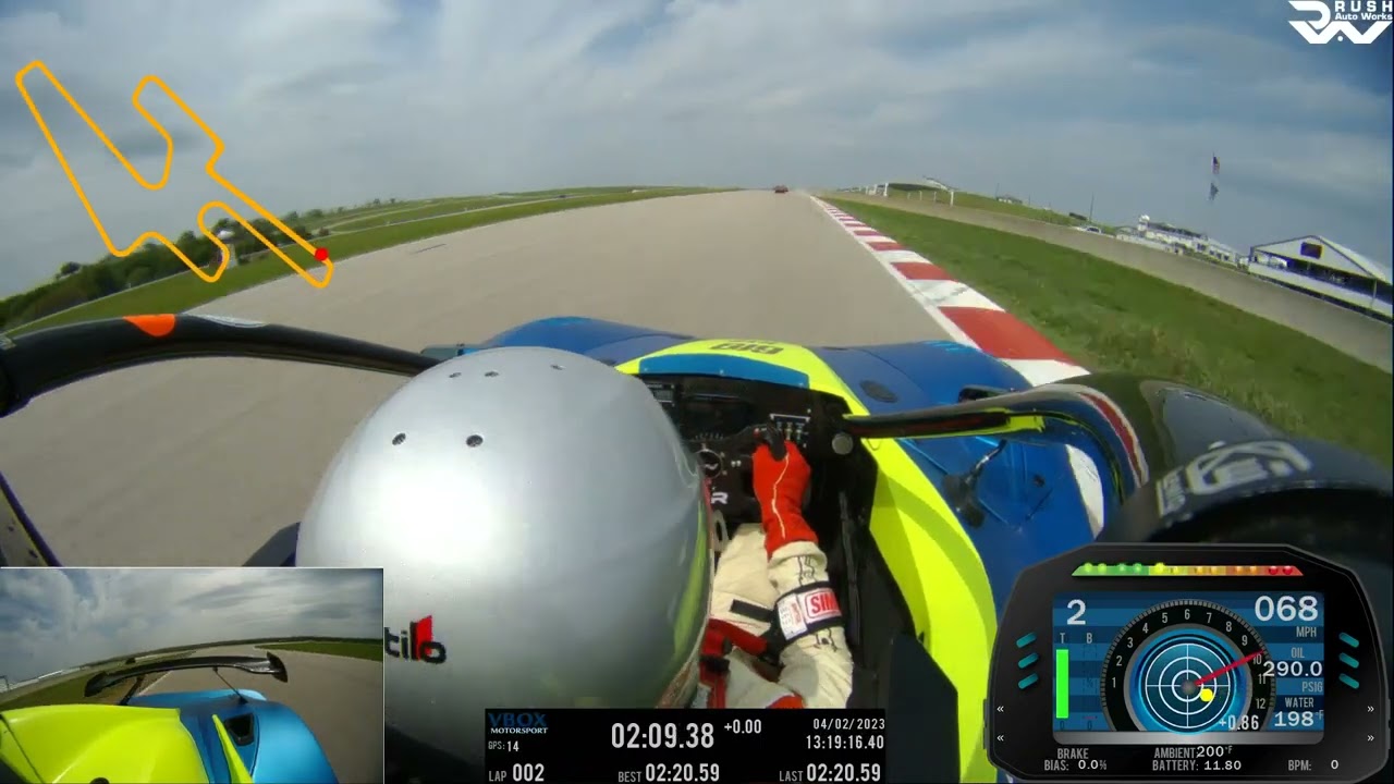 Rush SR - NASA Texas @ Eagles Canyon Raceway - April 2nd, 2023 - HPDE 3/4 group 2nd Session