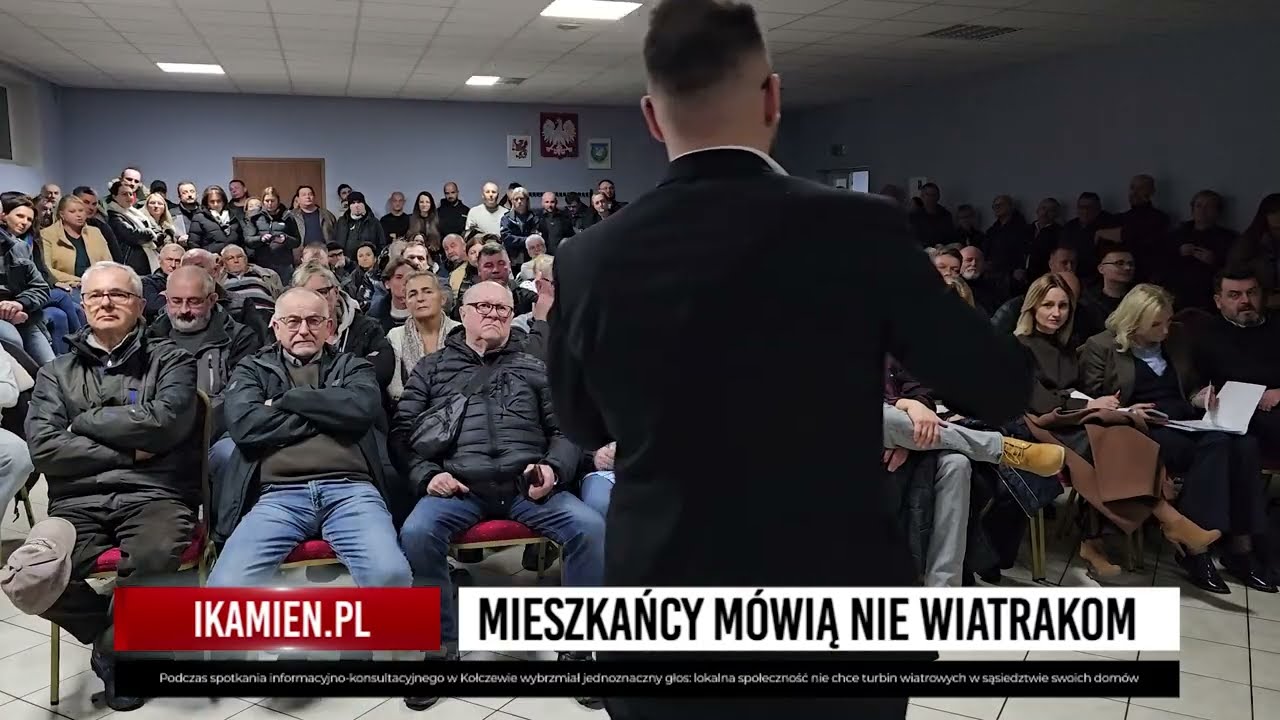 Kołczewo mieszkańcy przeciwko wiatrakom