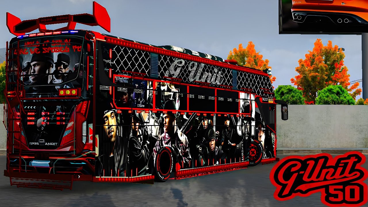 BUS SIMULATOR INDONESIA//KENYAN LIVERY 🔥🥵//G UNIT (LAUREN 005)