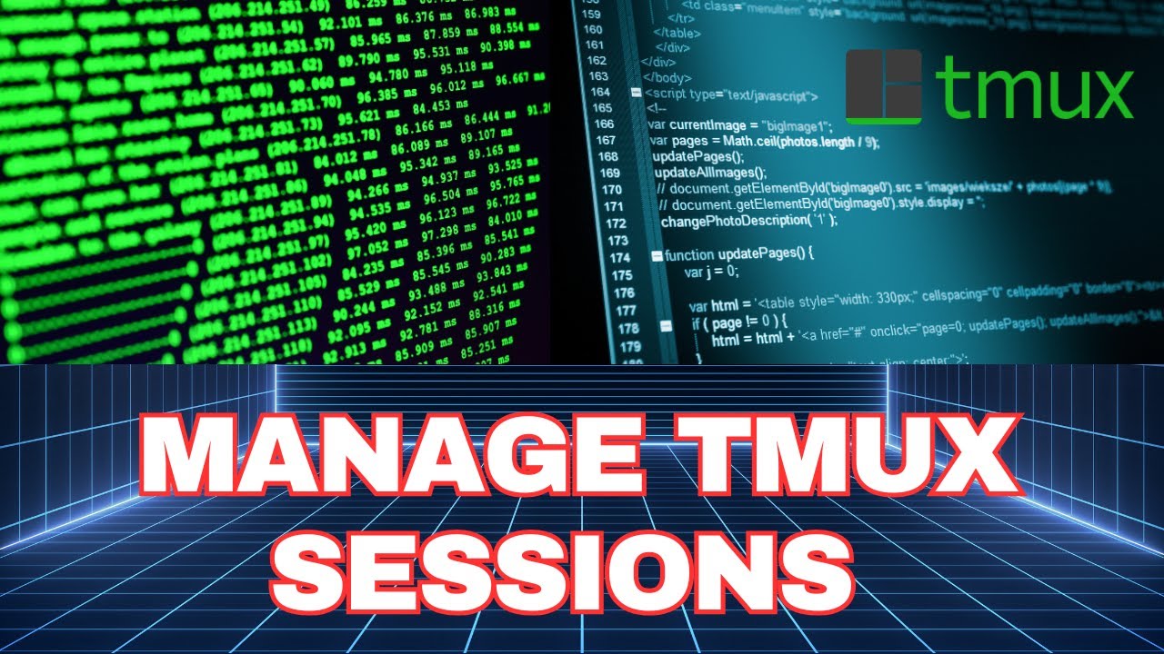 Manage tmux sessions with tmuxinator