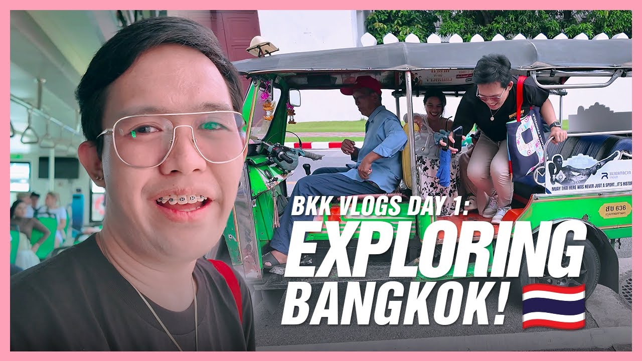 Vlog 021: Exploring Bangkok! 🇹🇭 (Grand Palace, Wat Pho, Big C, Platinum Mall)  | Noli Salva