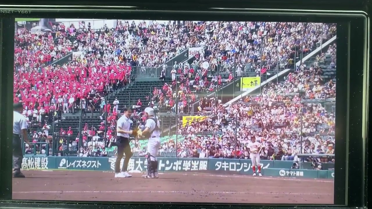 斎藤佑樹　甲子園　始球式